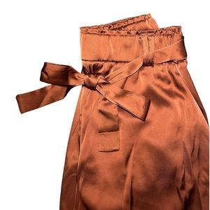 Joie Straight Leg Silk Capris